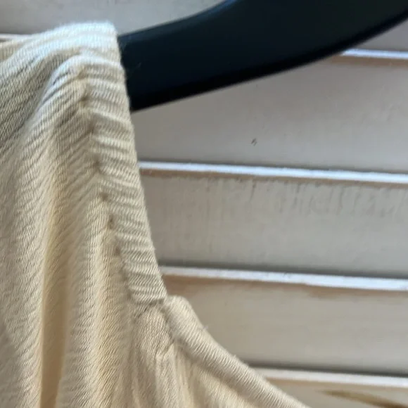 NWT/ Umgee Mid Length Bohemian Cream knee length flowy dress, all seasons! ❤️ - Picture 8 of 10